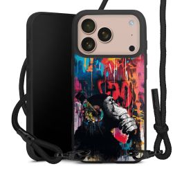 Carry Case Black Line Fabric black/matt black