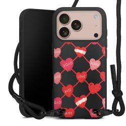 Carry Case Black Line Fabric black/matt black