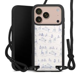 Carry Case Black Line Fabric black/matt black