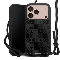 Carry Case Black Line Fabric black/matt black