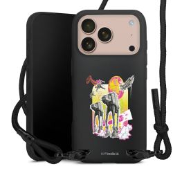 Carry Case Black Line Fabric black/matt black