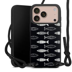 Carry Case Black Line Fabric black/matt black