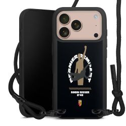 Carry Case Black Line Fabric black/matt black