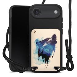 Carry Case Black Line Fabric black/matt black