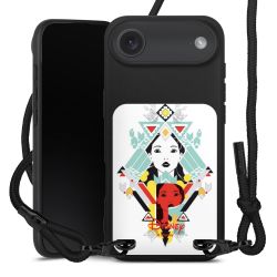 Carry Case Black Line Fabric black/matt black