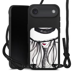 Carry Case Black Line Fabric black/matt black