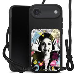 Carry Case Black Line Fabric black/matt black