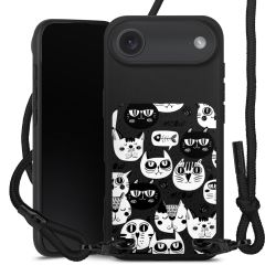 Carry Case Black Line Fabric black/matt black