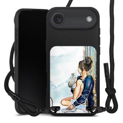 Carry Case Black Line Fabric black/matt black