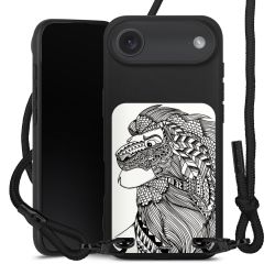 Carry Case Black Line Fabric black/matt black