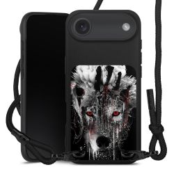 Carry Case Black Line Fabric black/matt black