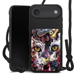 Carry Case Black Line Fabric black/matt black