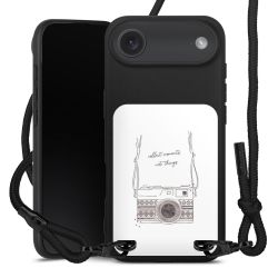 Carry Case Black Line Fabric black/matt black