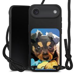 Carry Case Black Line Fabric black/matt black