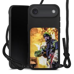 Carry Case Black Line Fabric black/matt black