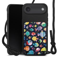 Carry Case Black Line Fabric black/matt black