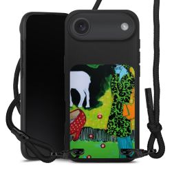 Carry Case Black Line Fabric black/matt black