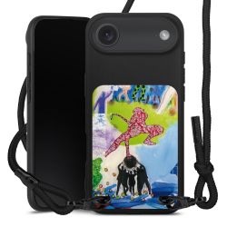 Carry Case Black Line Fabric black/matt black