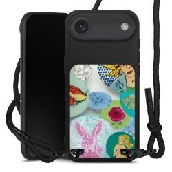 Carry Case Black Line Fabric black/matt black