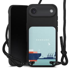 Carry Case Black Line Fabric black/matt black