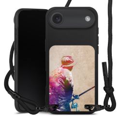 Carry Case Black Line Fabric black/matt black