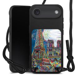 Carry Case Black Line Fabric black/matt black