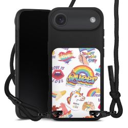 Carry Case Black Line Fabric black/matt black