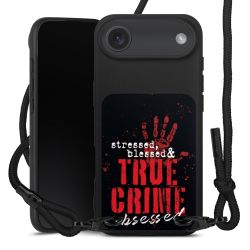 Carry Case Black Line Fabric black/matt black