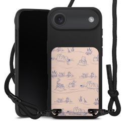 Carry Case Black Line Fabric black/matt black