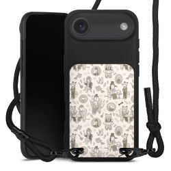 Carry Case Black Line Fabric black/matt black