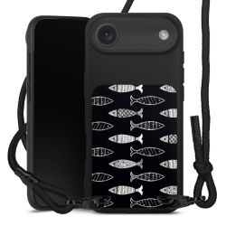 Carry Case Black Line Fabric black/matt black