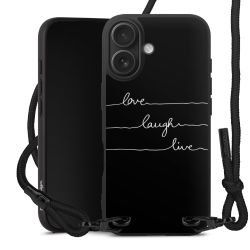 Carry Case Black Line Fabric black/matt black