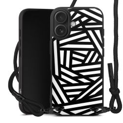 Carry Case Black Line Fabric black/matt black