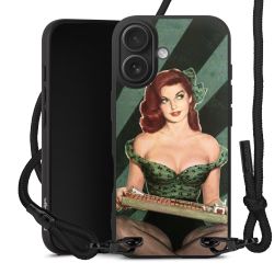 Carry Case Black Line Fabric black/matt black