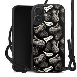 Carry Case Black Line Fabric black/matt black