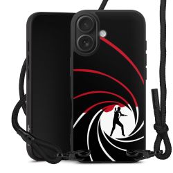 Carry Case Black Line Fabric black/matt black