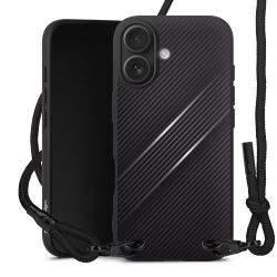 Carry Case Black Line Fabric black/matt black