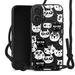 Carry Case Black Line Fabric black/matt black