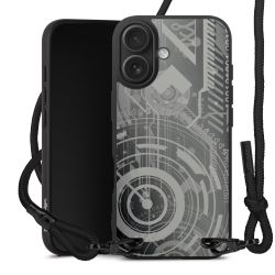 Carry Case Black Line Fabric black/matt black