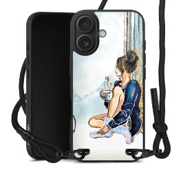 Carry Case Black Line Fabric black/matt black