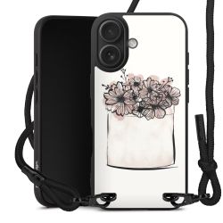 Carry Case Black Line Fabric black/matt black