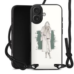 Carry Case Black Line Fabric black/matt black