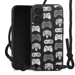 Carry Case Black Line Fabric black/matt black