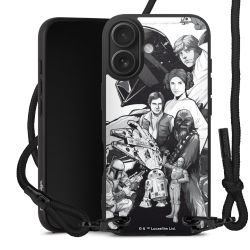 Carry Case Black Line Fabric black/matt black