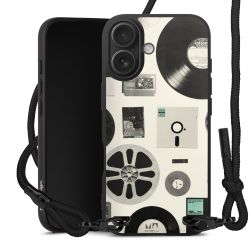 Carry Case Black Line Fabric black/matt black