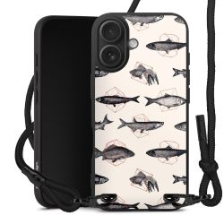 Carry Case Black Line Fabric black/matt black