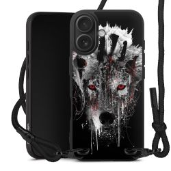 Carry Case Black Line Fabric black/matt black