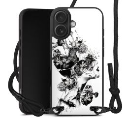 Carry Case Black Line Fabric black/matt black