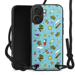 New Carry Case Black Line Stoff schwarz/mattschwarz