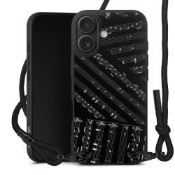 Carry Case Black Line Fabric black/matt black